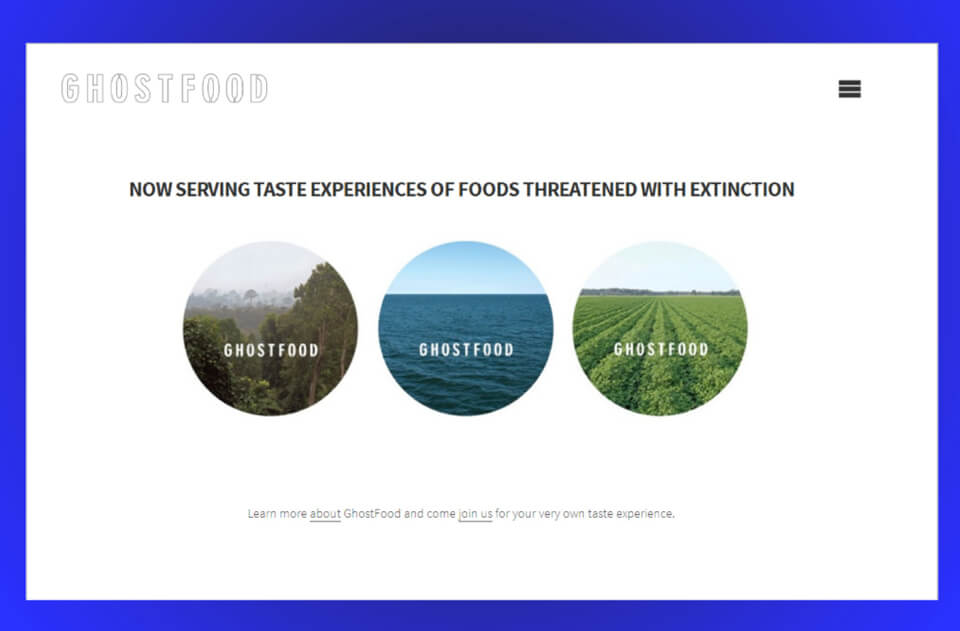 ghostfood project featured image